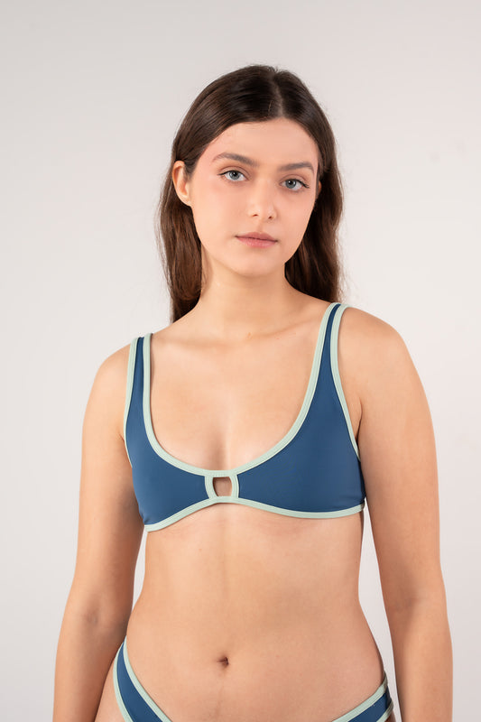 Shell & Salt - Navy Pistachio